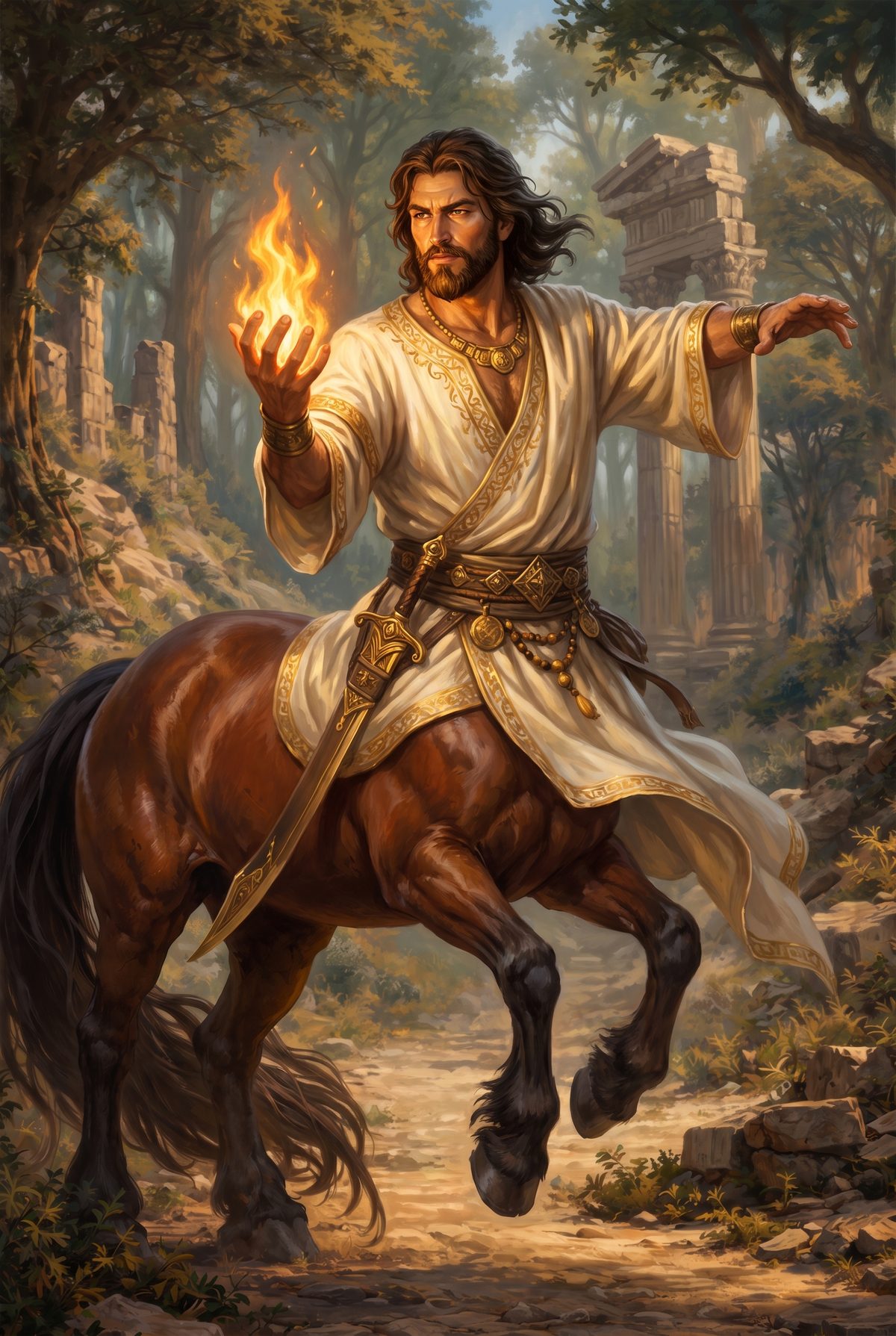 Conjurando Produce Flame — Absolus