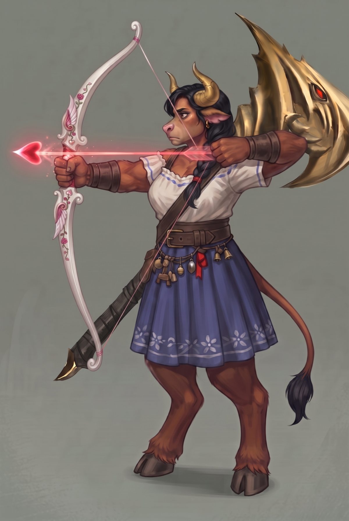Atirando com o Arco do Cupido — Rhea