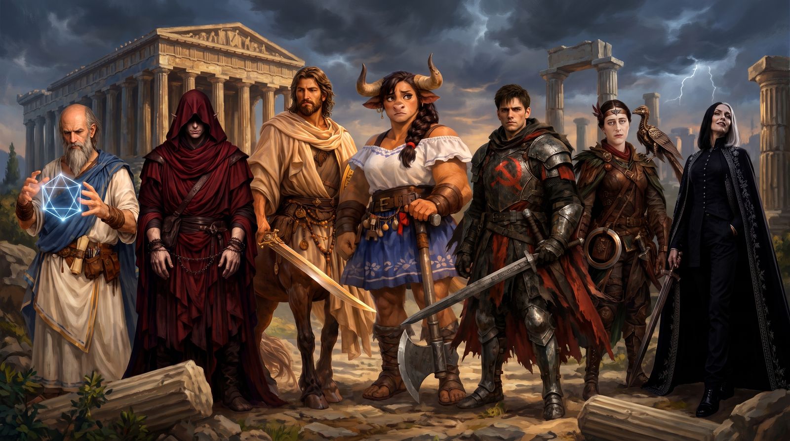 Todos os personagens que já integraram o grupo