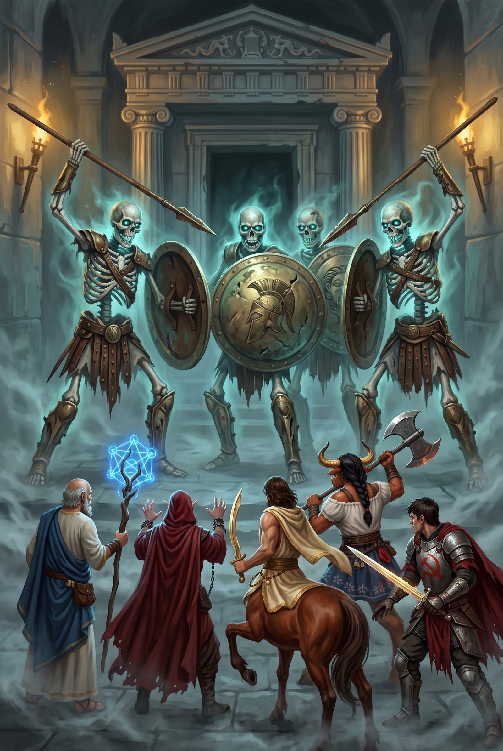 Os Guardiões Ósseos da Necrópole