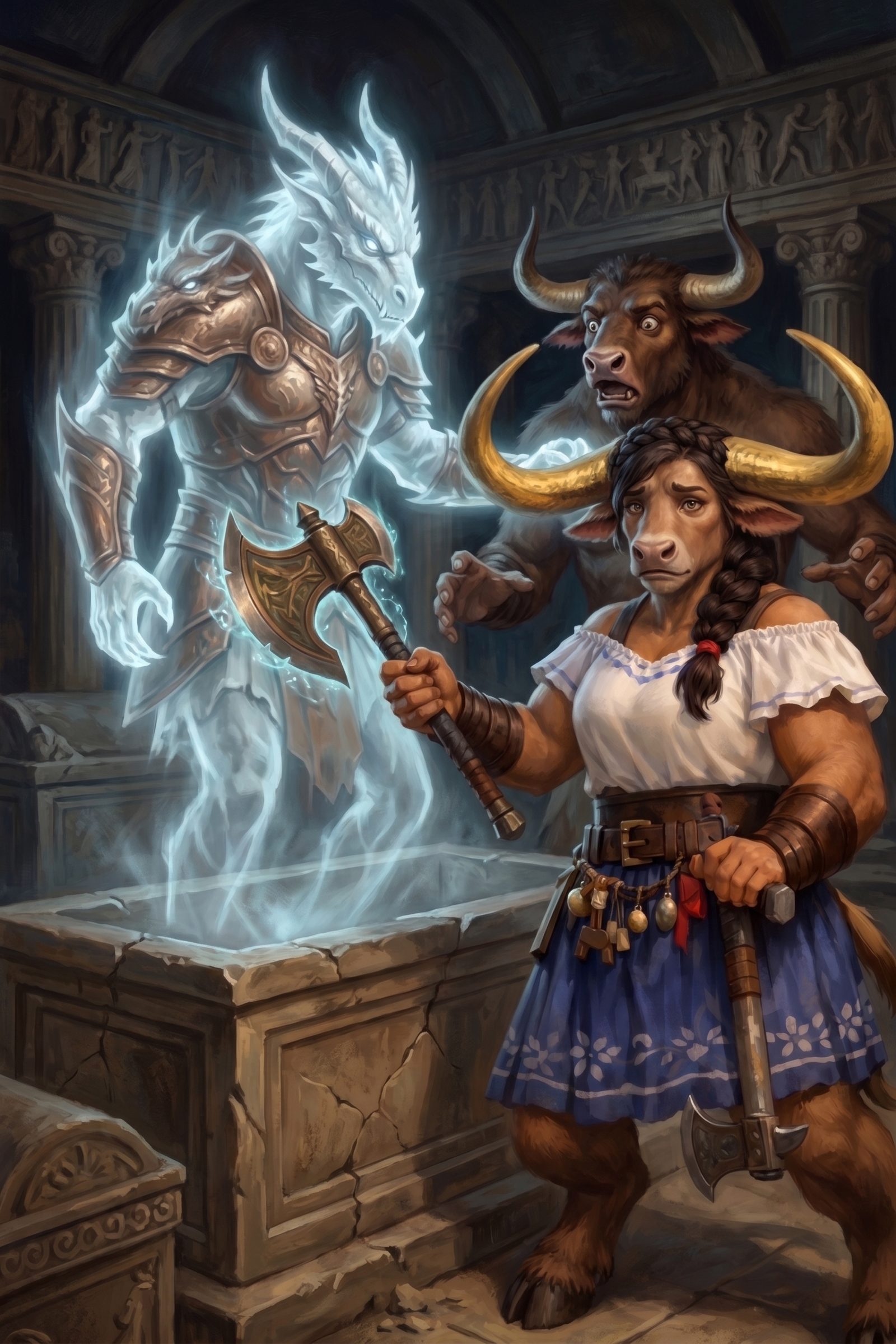 O Espírito de Xander Arma Rhea