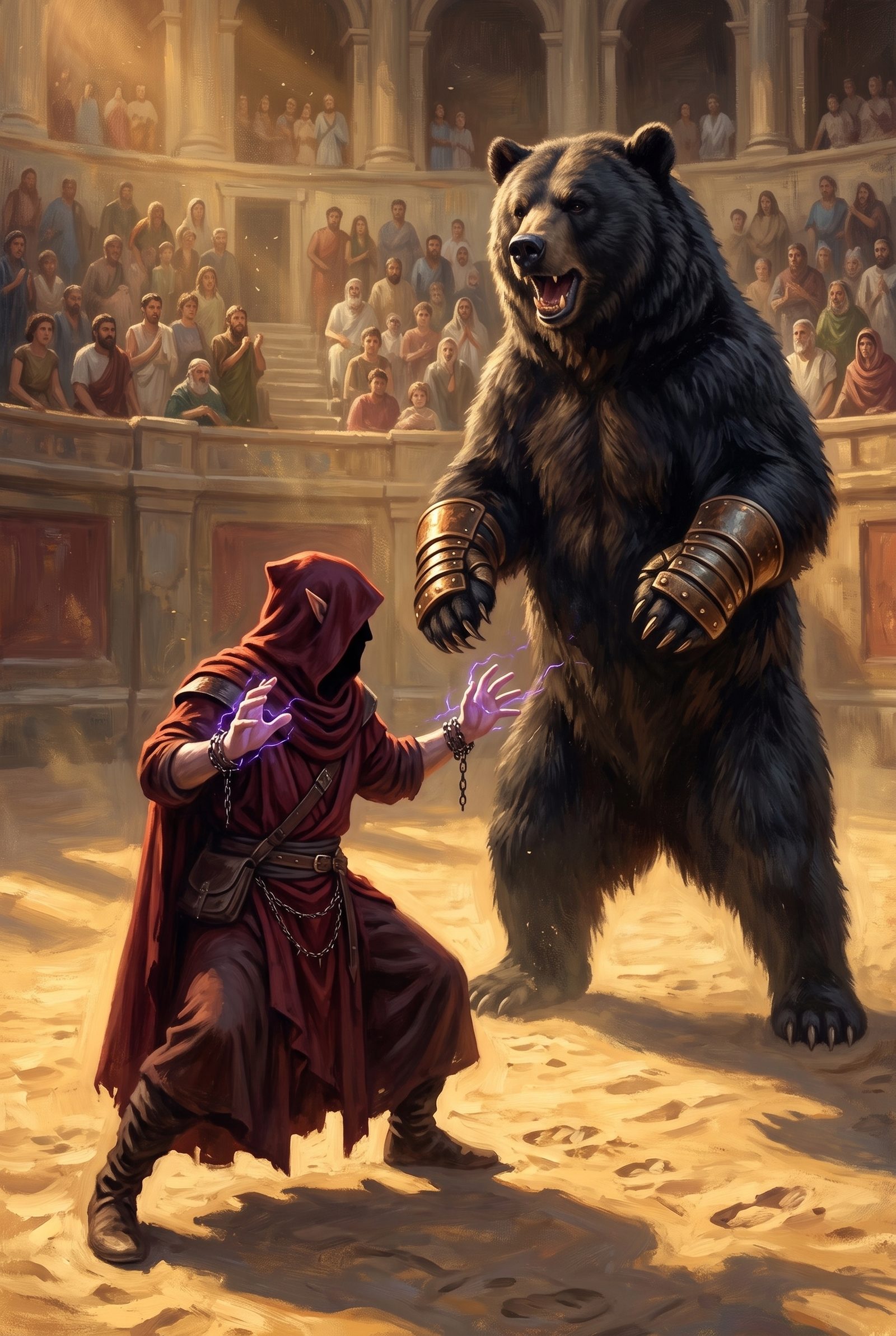 Aletheion Encara o Urso Amestrado