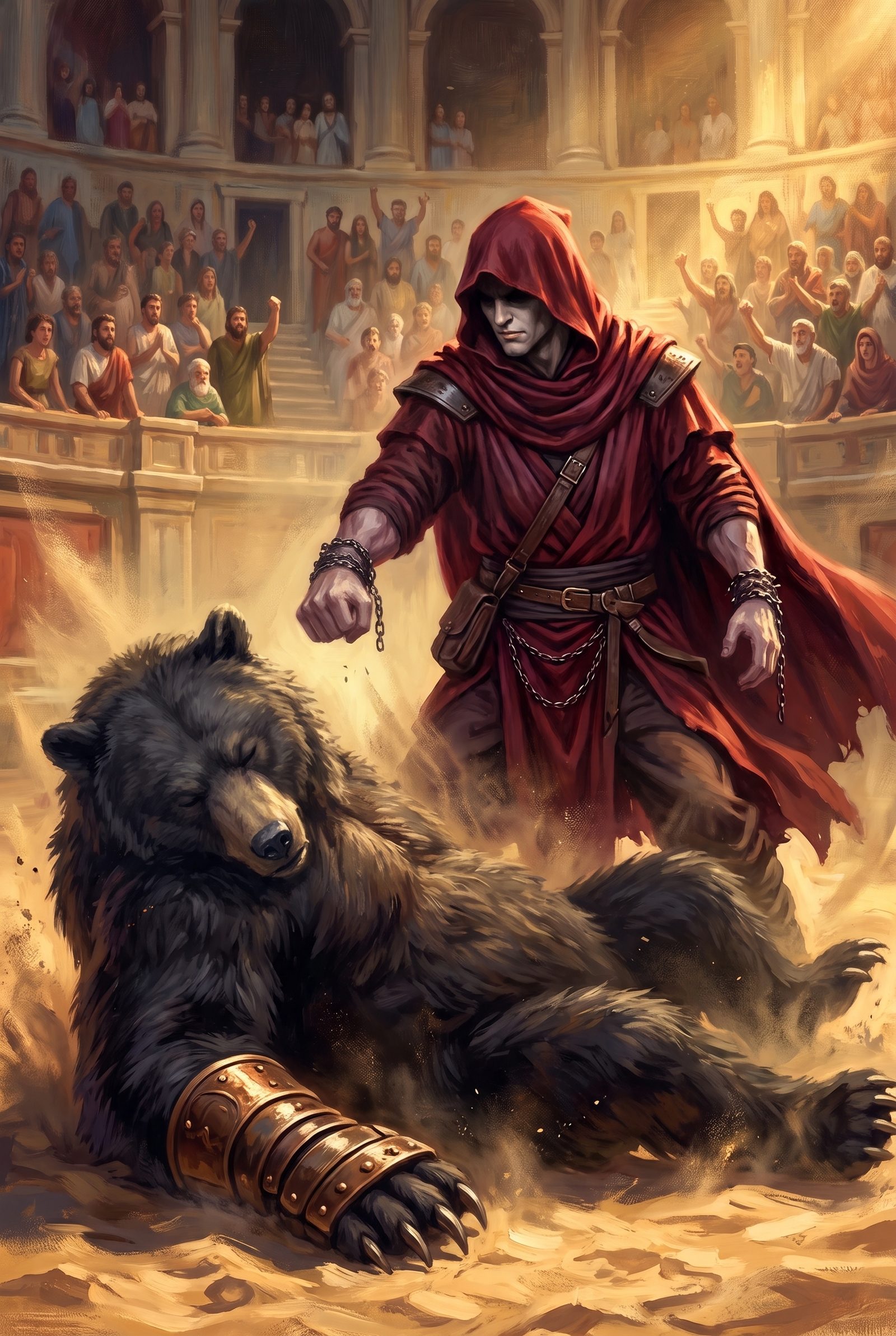 Aletheion Nocauteia o Urso a Soco