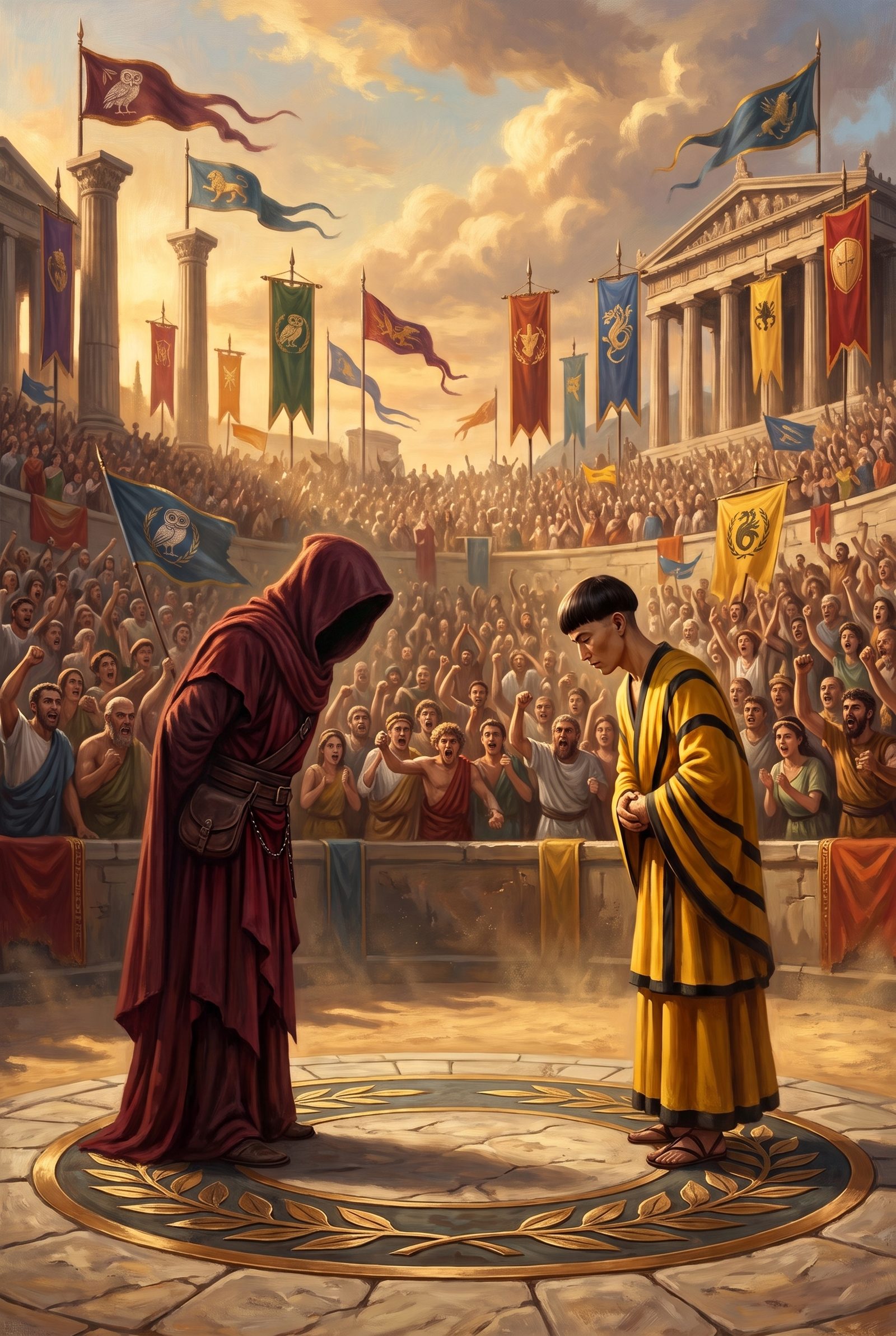A Grande Final: Aletheion contra o Monge Si