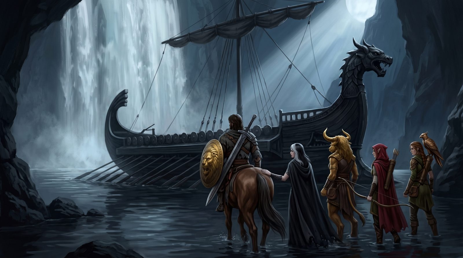 O Ultros na lagoa oculta