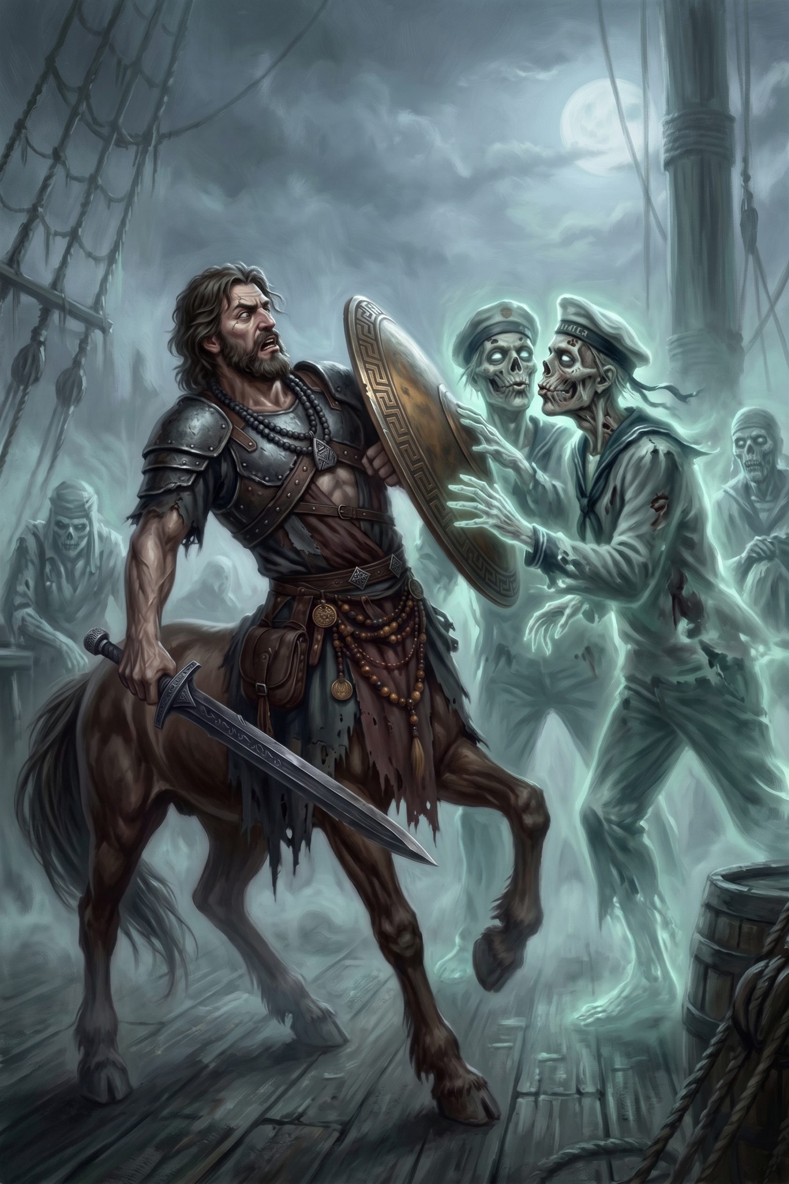 Absolus é assediado por marinheiros fantasmas em pleno combate