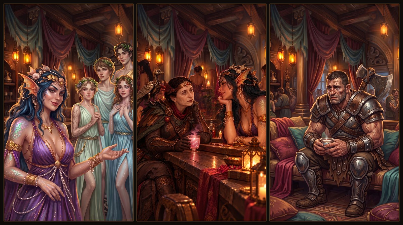 Ambrosia e a Corte das Ninfas